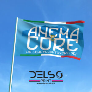 Bandiera Napoli Anema e Core - 2025