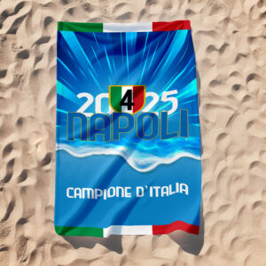 Telo Mare Napoli Campione d'Italia - 4 scudetto 2025