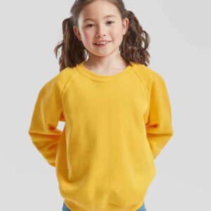 Felpa bambino raglan Fruit of the Loom 620390 personalizzabile DelsoPrint